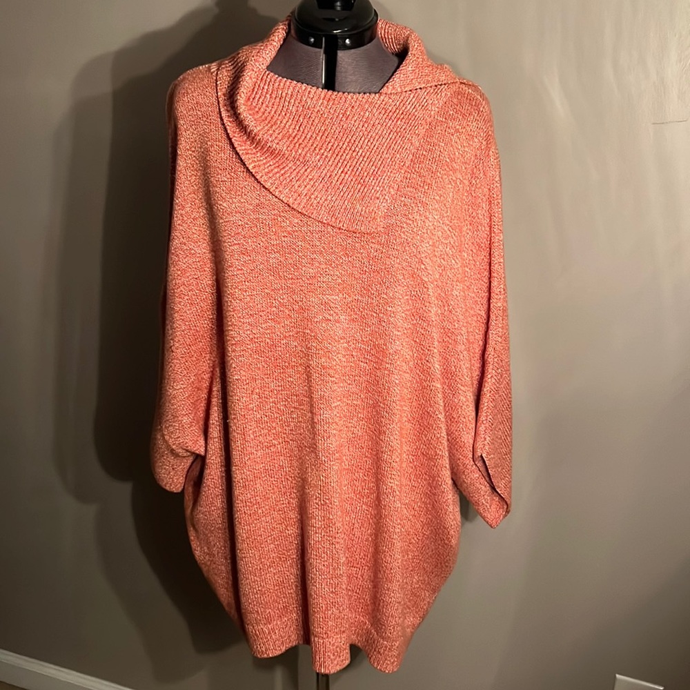 CABI oversized rust color sweater